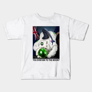 Bin Chicken Astronaut Kids T-Shirt